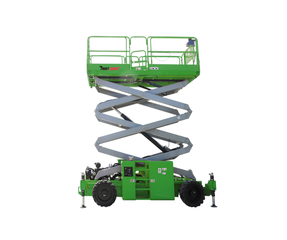 Xe Nâng Người Động Cơ Dầu Scissor Lift Trust Horse Z10D
